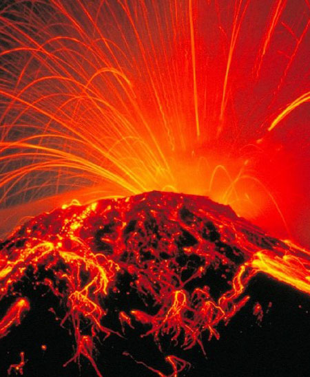周公解梦梦见火山
